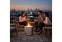 RELAXDAYS Feuerschale ohne Rauch Edelstahl Silber Bild 3
