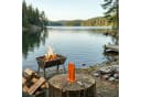 relaxdays Manueller Holzspalter Orange Stahl Bild 5