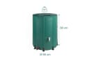 relaxdays Faltbare Regentonne 250l Grün Schwarz Bild 4
