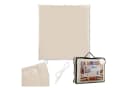 relaxdays Sonnensegel Beige UV-Schutz 30+ Polyester Bild 2