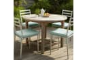 relaxdays Stuhlkissen 4er Set Hellgrün Polyester Bild 1