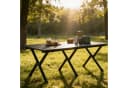 relaxdays Campingtisch Klappbar Schwarz Bild 1