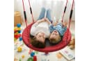 Relaxdays Nestschaukel Kinder rot mit Schaumstoffgriffen Bild 3