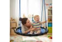 relaxdays Nestschaukel 80 cm Blau Bild 3
