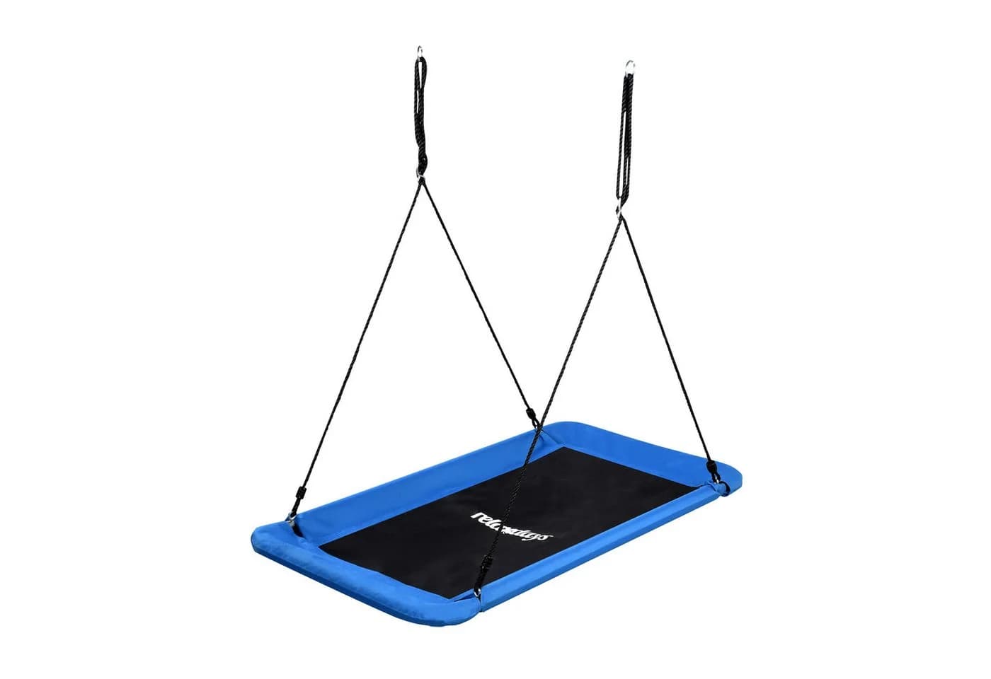 relaxdays Nestschaukel eckig blau 150 kg Traglast - Bild 2