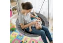relaxdays Nestschaukel 110 cm grau Bild 3