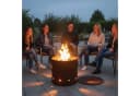 relaxdays Feuerkorb Feuertonne Cortenstahl XL Bild 1
