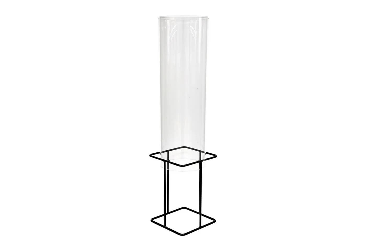 relaxdays Fischturm Fischsäule für Gartenteich Transparent Grau - Bild 2