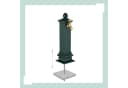 relaxdays Gartenbrunnen Standbrunnen antik grün gold Bild 5