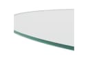 relaxdays Glasplatte 8mm ESG Transparent Tischplatte Bild 5