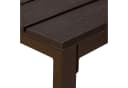 relaxdays Gartentisch Beistelltisch Balkon Braun Holzoptik Bild 5