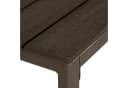 relaxdays Gartentisch rechteckig braun Holzoptik Bild 5