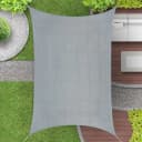 RELAXDAYS Sonnensegel Rechteckig HDPE UV-Schutz Bild 1