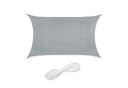 RELAXDAYS Sonnensegel Rechteckig HDPE UV-Schutz Bild 2