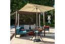 relaxdays Gartentisch Antiker Schwarz-Bronze Bild 3