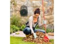 relaxdays Schlauchhalter XL aus Gusseisen, Bronze, drehbar Bild 3