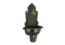 relaxdays Gartenbrunnen XL Wandbrunnen antik Bronze Bild 2