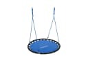 relaxdays Nestschaukel 120cm Blau Schwarz Bild 2