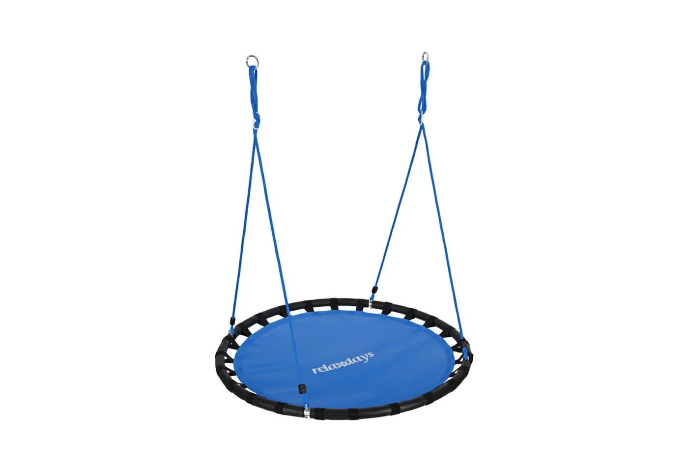 relaxdays Nestschaukel 120cm Blau Schwarz - Bild 2