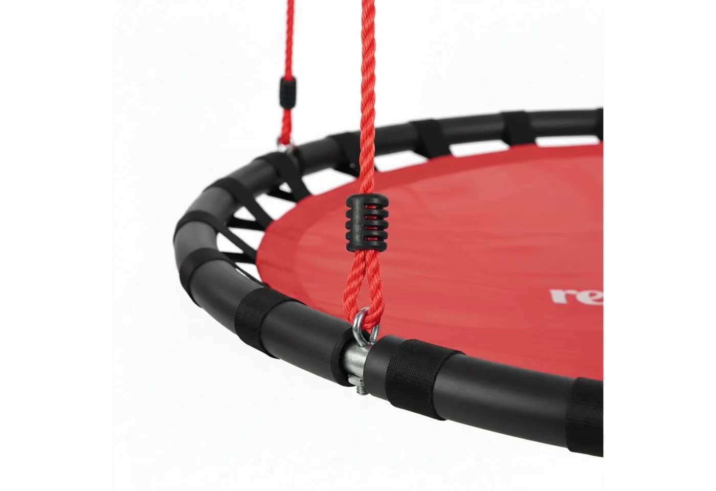 relaxdays Nestschaukel 80cm Rot Schwarz - Bild 5