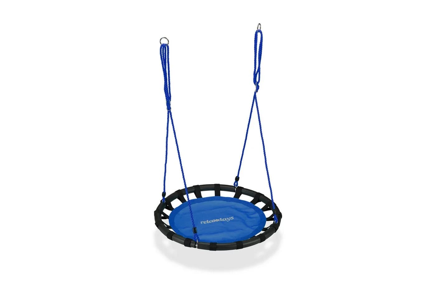 relaxdays Nestschaukel 80cm Blau Verstellbar - Bild 2
