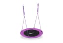relaxdays Nestschaukel 110 cm Lila Bild 2