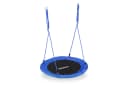 relaxdays Nestschaukel 90 cm Blau Hängeschaukel mit Stahlrahmen Bild 2