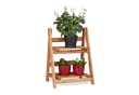 relaxdays Blumenständer Blumentreppe aus Holz M Bild 2