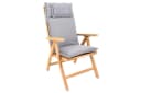 riess-ambiente Hochlehnerauflage Taupe Outdoor Kissen Bild 2