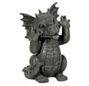 MystiCalls Gartendrache Grimassenschneider Polyresin Bild 2