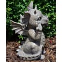 MystiCalls Gartendrache Grimassenschneider Polyresin Bild 5