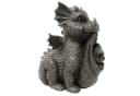 MystiCalls Gartendrache "Cat" Dekofigur Grün Polyresin Bild 3