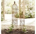 Posiwio Rankhilfe-Set Obelisk 2er-Pack Metall Bild 1