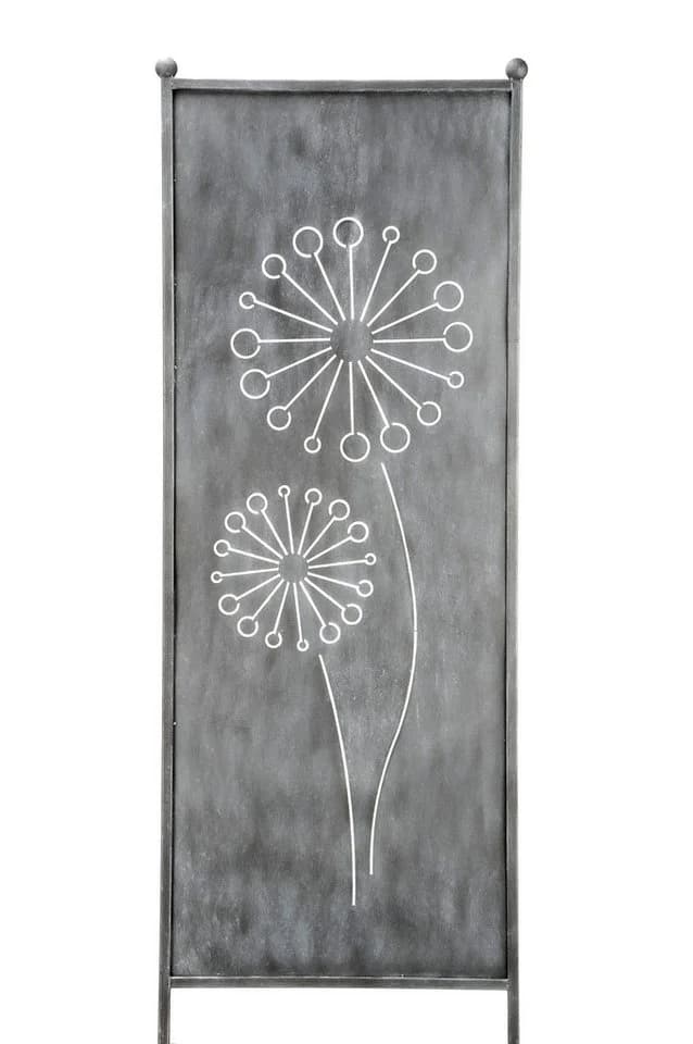finehomegarden Gartenstecker Sichtschutz Metall Pusteblume - Bild 2