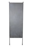finehomegarden Gartenstecker Stele Metall Sichtschutz grau Bild 2