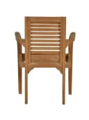 MiaMöbel Gartensessel Teak massiv Honig Bild 5