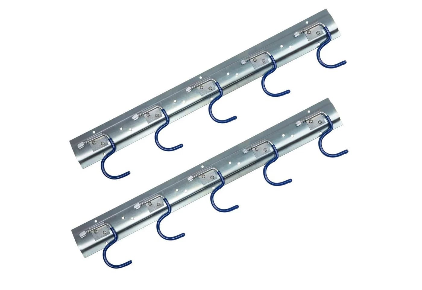 ONVAYA Geräteleiste 50 cm Stahl mit 5 Haken (2-tlg) - Bild 2