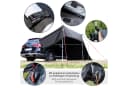 ONVAYA Auto-Sonnensegel Schwarz Wasserdicht 6 Aufbauvarianten Bild 5