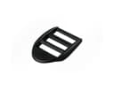 LYSEL® Kunststoff Doppelschieber schwarz 20mm Gurtstecker 10-tlg Bild 2