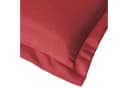Beautissu Hochlehnerauflage Loft HL Rot 120x50x6cm Bild 1