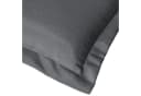 Beautissu Sitzauflage Niedriglehner Loft NL Grau Bild 5