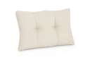 Beautissu Loungekissen XLuna Natur 10cm Dick Polyester Bild 2