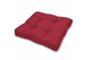 Beautissu Sitzkissen XLuna Rot 10cm Dick Polyester Bild 2