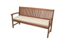 Beautissu Bankauflage Base BK Natur waschbar Bild 2