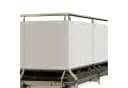 Sol Royal Balkonsichtschutz Weiß HDPE Blickdicht UV-Schutz Bild 2