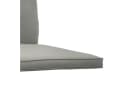 Beautissu Sitzauflage Hollywoodschaukel 3 Sitzer Hellgrau 2er Set Bild 3