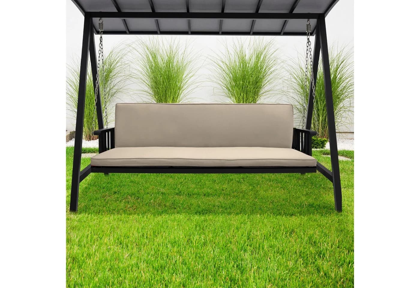Beautissu Sitzauflage Hollywoodschaukel 3 Sitzer 2er Set - Bild 5
