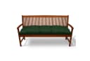 Beautissu Bankauflage Flair BK Dunkelgrün Outdoor Kissen Bild 2