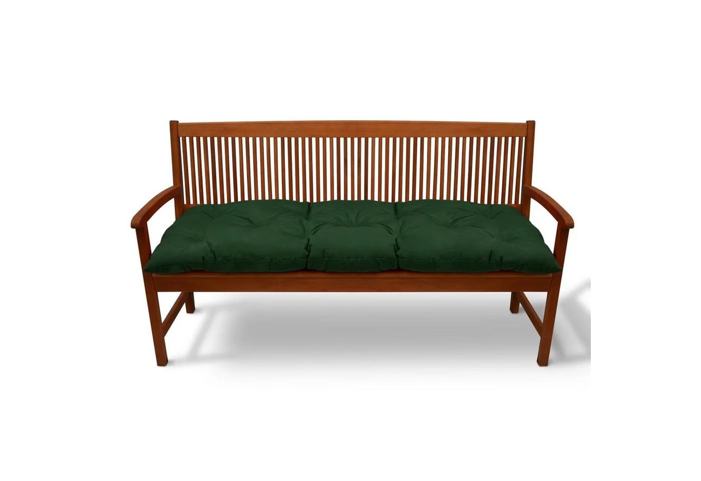 Beautissu Bankauflage Flair BK Dunkelgrün Outdoor Kissen - Bild 2