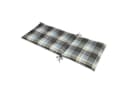 Beautissu Hochlehnerauflage 6er Set Blau Kariert UV-Lichtecht Bild 3